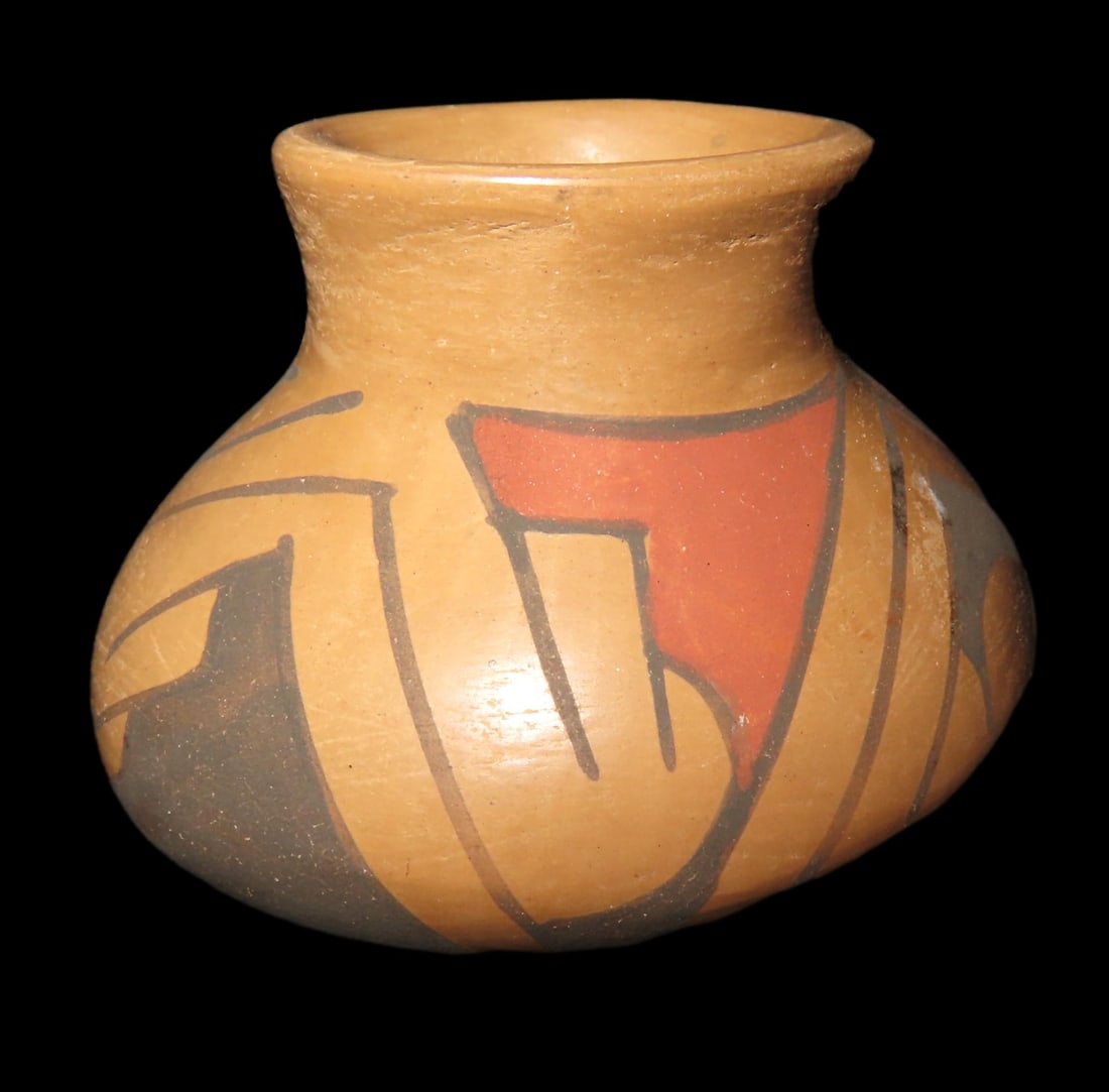 2 1/2" Ortiz Miniature Pot, from the Southwestern United States (1 of 5)