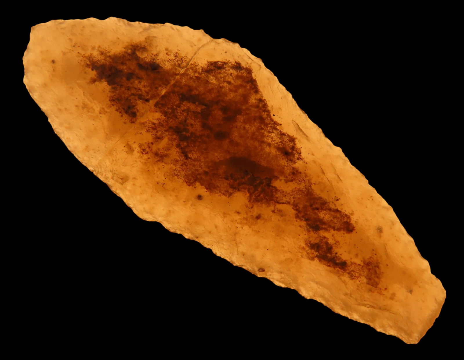 3 3/8" Knife**Broken & Glued**, found in Colorado, Ex Jarrod Kirby Collection (1 of 7)