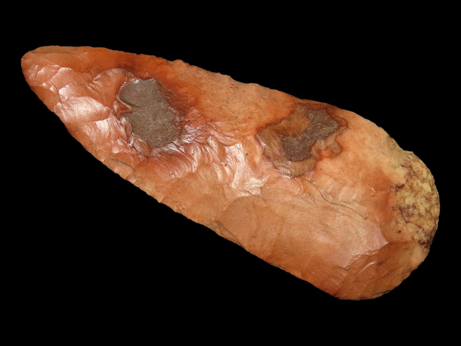 4 3/4" Colorful Archaic Blade Found in Adams Co. Illinois (1 of 4)