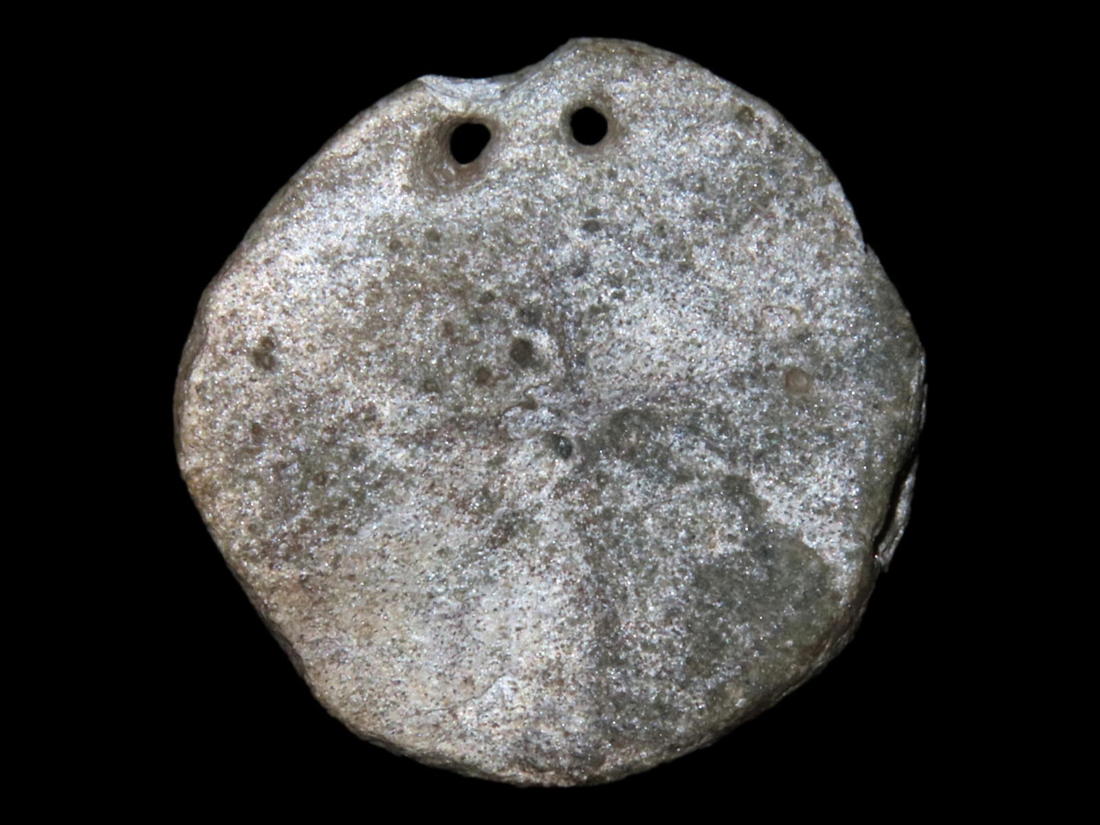 1 5/16" 2-Hole Pendant, Bennett COA, Ex. Tom Sekula Collection (1 of 4)