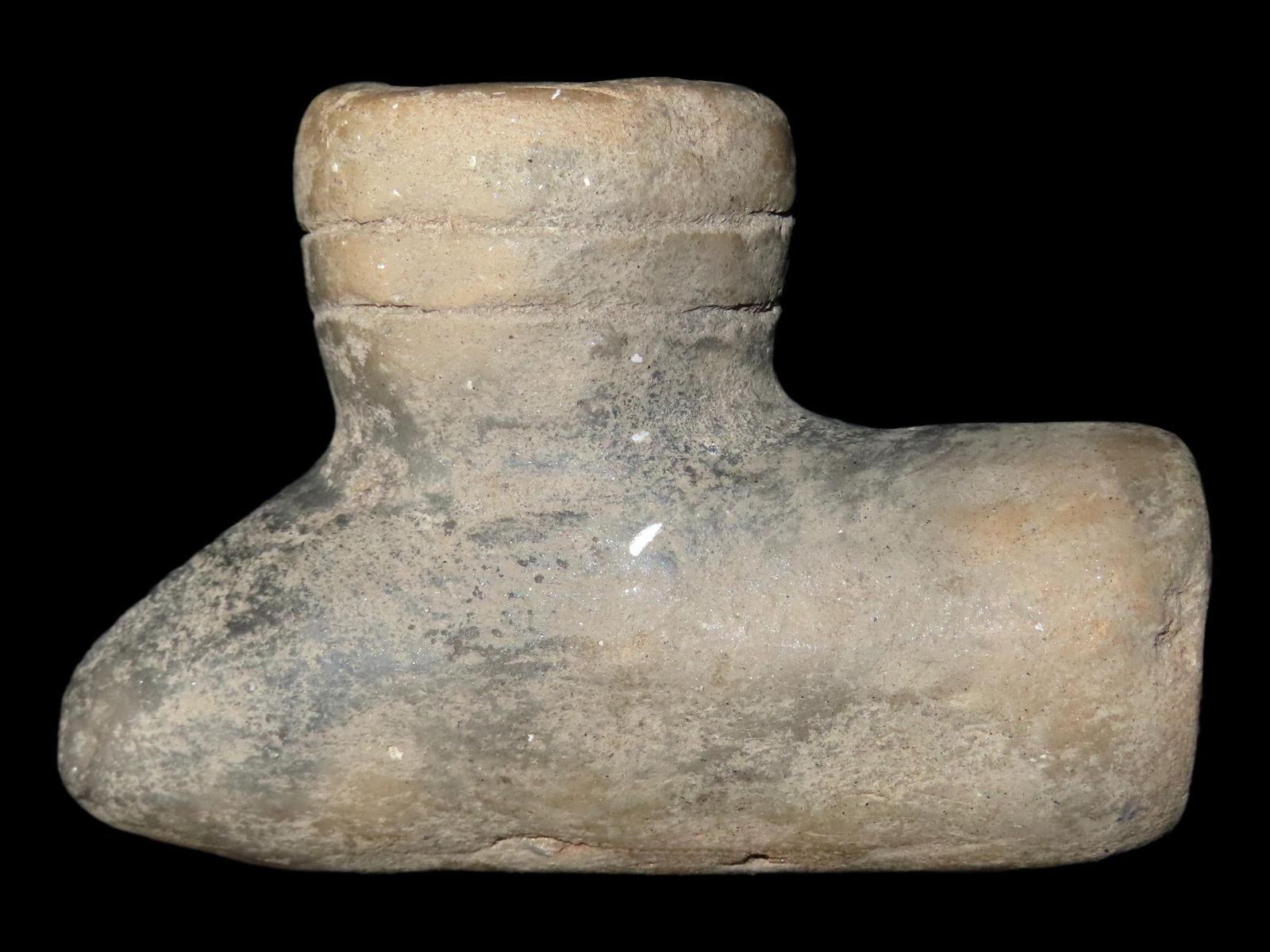 3" Clay Elbow Pipe Found in Marshal Co. Alabama (1 of 5)