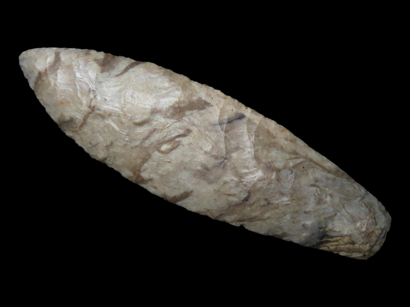 5" Agate Basin, Meadows COA, Found in Scott Co. Iowa, Ex. Dave Harvey, Pictured in Prehistoric (1 of 7)