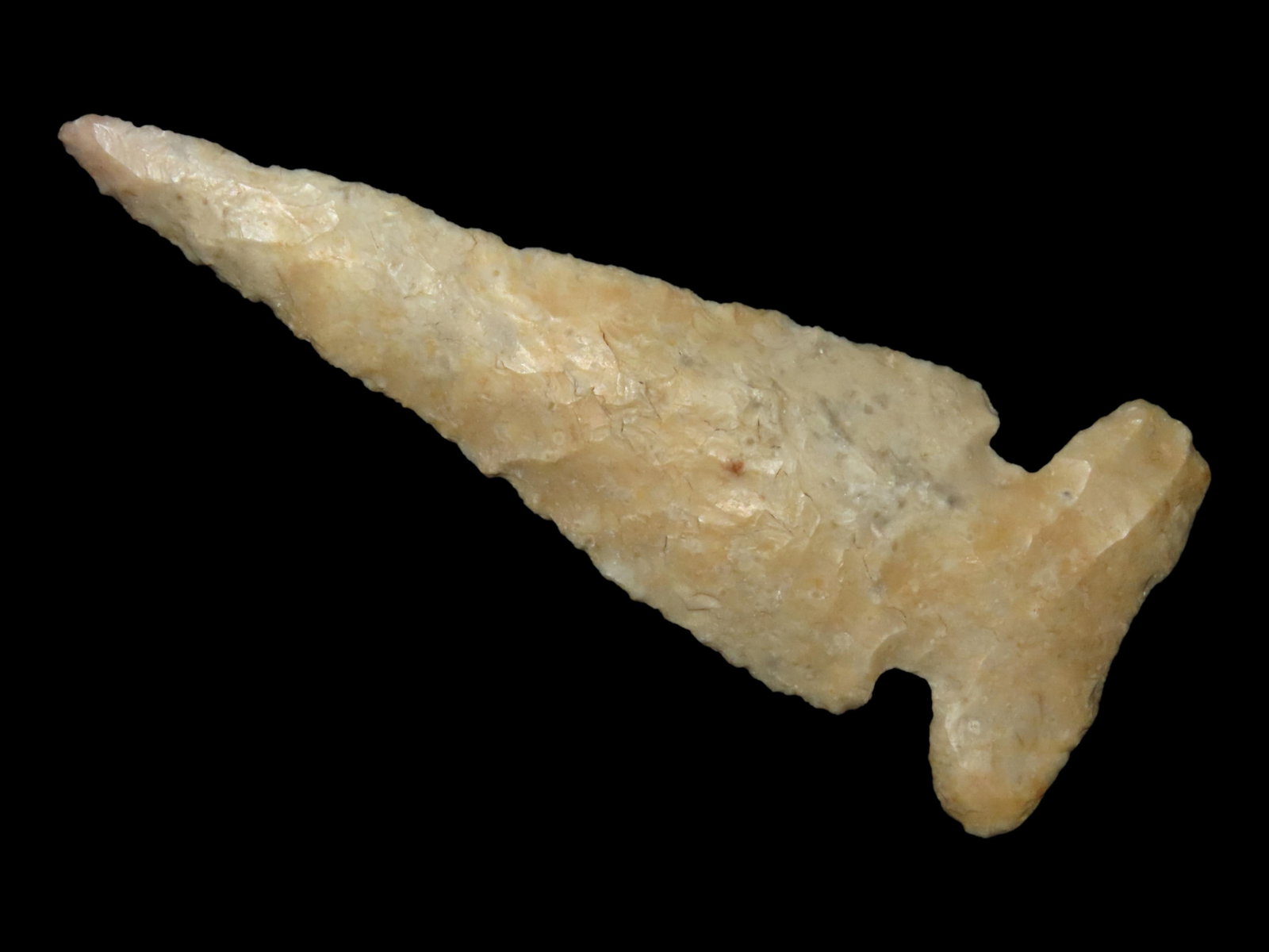 4 7/8" Thebes Found in Peoria Co. Illinois By Bob Tapping West of Bartinville Creek: 4 7/8" Thebes Found in Peoria Co. Illinois By Bob Tapping West of Bartinville Creek