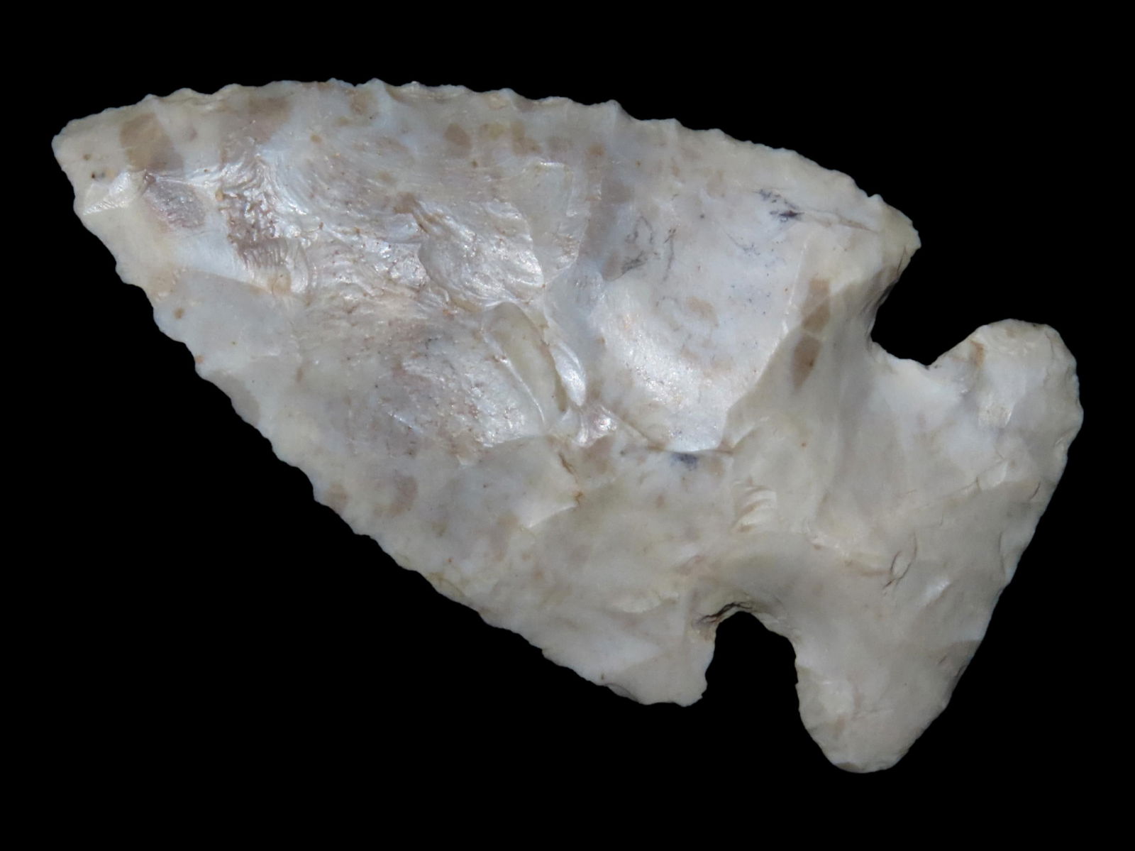 Great 3 1/8" Thebes Found in Pike Co. Illinois (1 of 5)