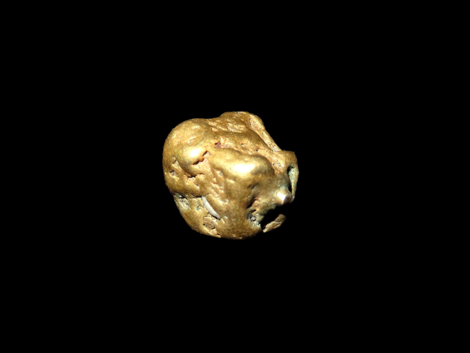 7.0 Grams Authentic Gold Nugget Found by Bill Goodwin In New Mexico In 1962 Carried In His Pocket (1 of 5)