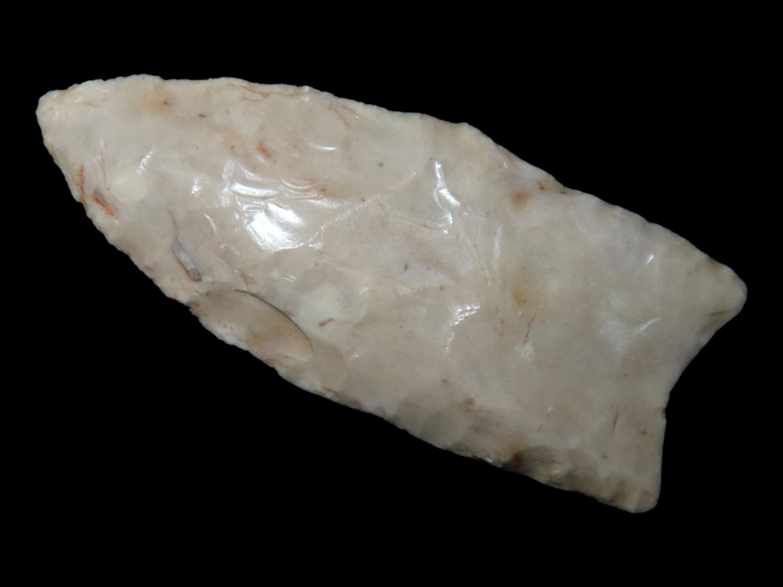 2 5/16" Clovis, Dickey COA, Found in Camanche Co. Texas, Ex Brck Smith, Made of Edwards Plateau (1 of 5)