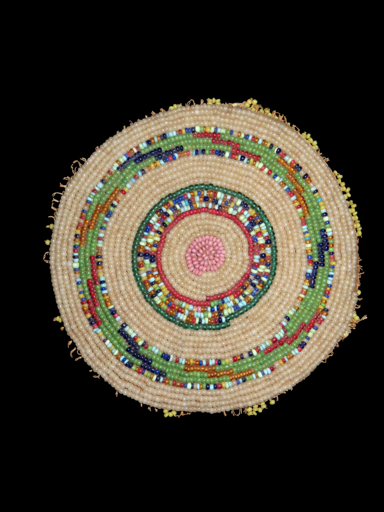 4 1/4" Beaded Coin Purse: 4 1/4" Beaded Coin Purse