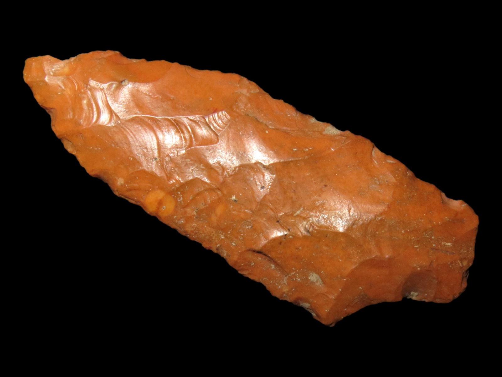 3" River Stained Adena Found in Polk Co. Missouri: 3" River Stained Adena Found in Polk Co. Missouri