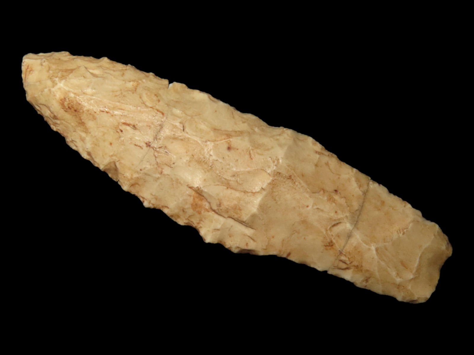 RARE 3 1/4" SANDIA, NEW MEXICO, MOTLEY COA, VERY RARE POINT TYPE, ONLY EXAMPLE WE HAVE EVER HAD FOR (1 of 5)