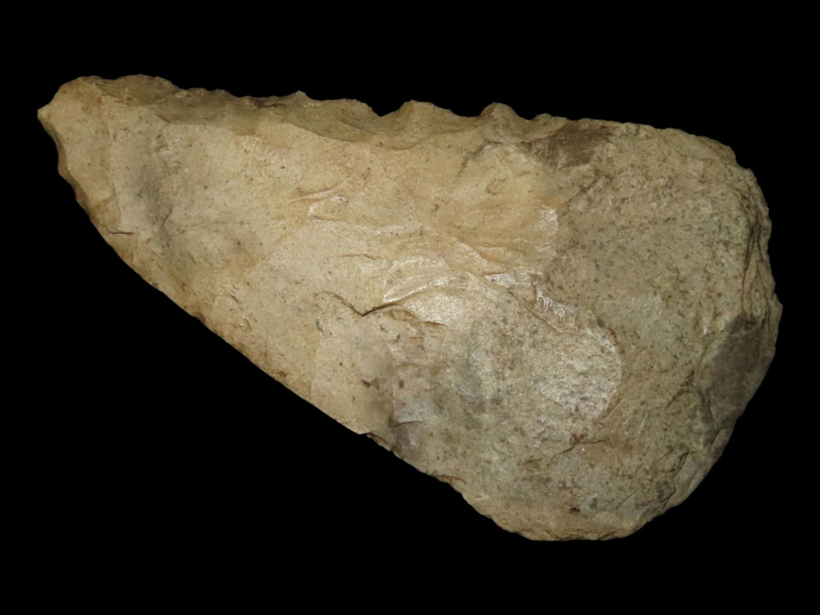 HIGHLY POLISHED 8 1/4" FLINT SPADE, HICKMAN COUNTY KENTUCKY, MOTLEY COA, GREAT EXAMPLE WITH (1 of 5)