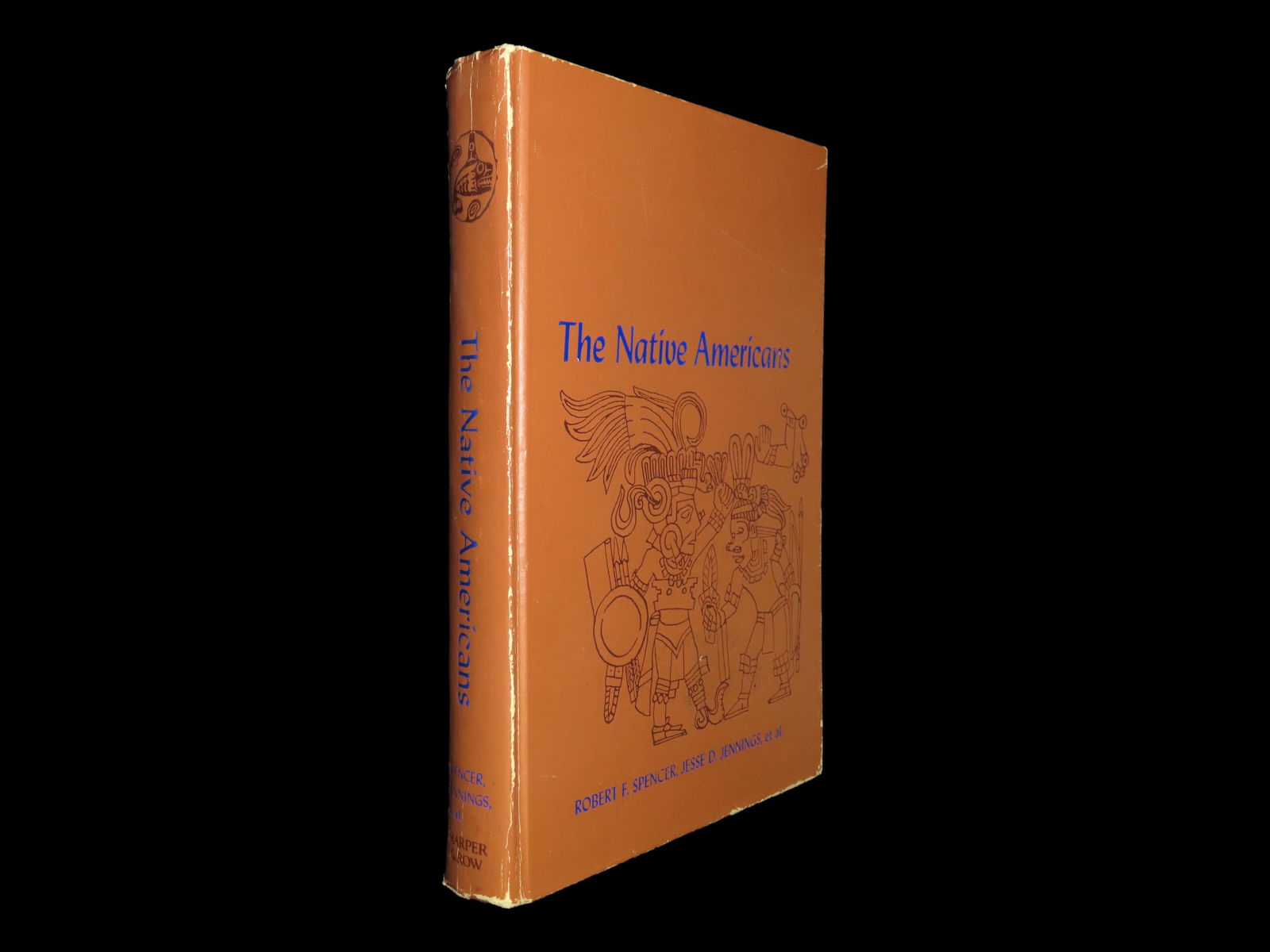 THE NATIVE AMERICANS, 1965, HARDBACK, 539 PAGES, DON'T LET THE COVER FOOL YOU, THIS BOOK PRIMARILY (1 of 2)