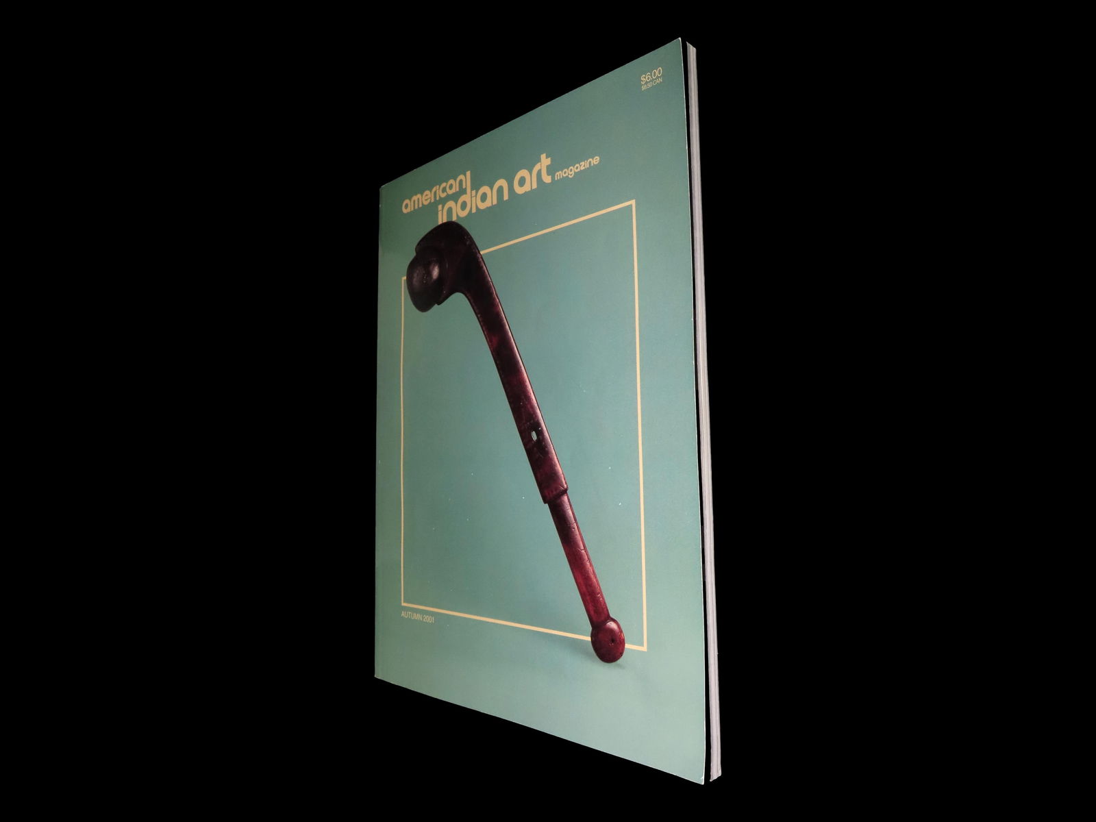 LOT OF AMERICAN INDIAN ART MAGAZINES, PLAINS ARTIFACTS, ACOMA, NORTHWEST COAST, PUEBLO, WAR CLUBS, (1 of 12)