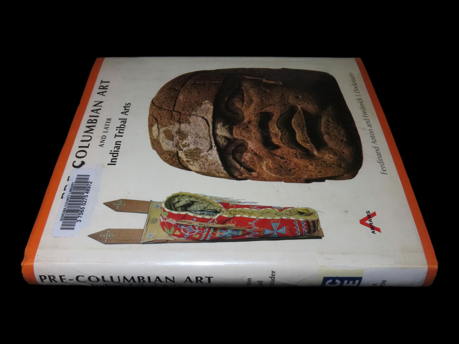 PRE-COLUMBIAN ART & LATER INDIAN TRIBAL ARTS BY DOCKSTADER, HARDBACK 264 PAGES, 100'S OF GREAT COLOR (1 of 3)