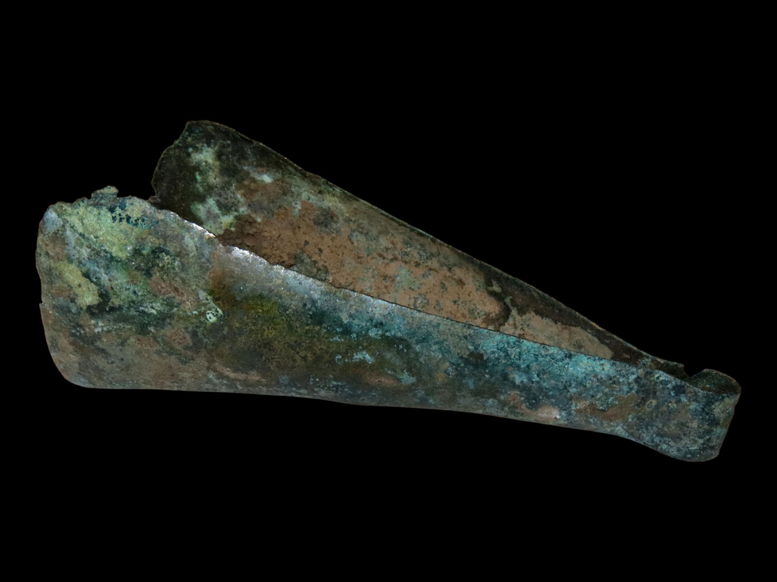 LARGE 3 1/8" SET OF ANCIENT TWEEZERS, PERU, PRE-COLUMBIAN COPPER TOOL, AMAZING ANCIENT INGENUITY, (1 of 4)