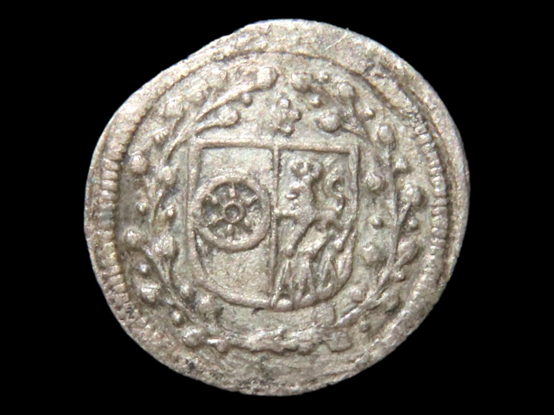 RARE 1717 DATED EARLY COLONIAL ERA SILVER COIN, AMAZING CONDITION FOR A 300+ YEAR OLD COIN, GREAT: RARE 1717 DATED EARLY COLONIAL ERA SILVER COIN, AMAZING CONDITION FOR A 300+ YEAR OLD COIN, GREAT PIECE OF HISTORY