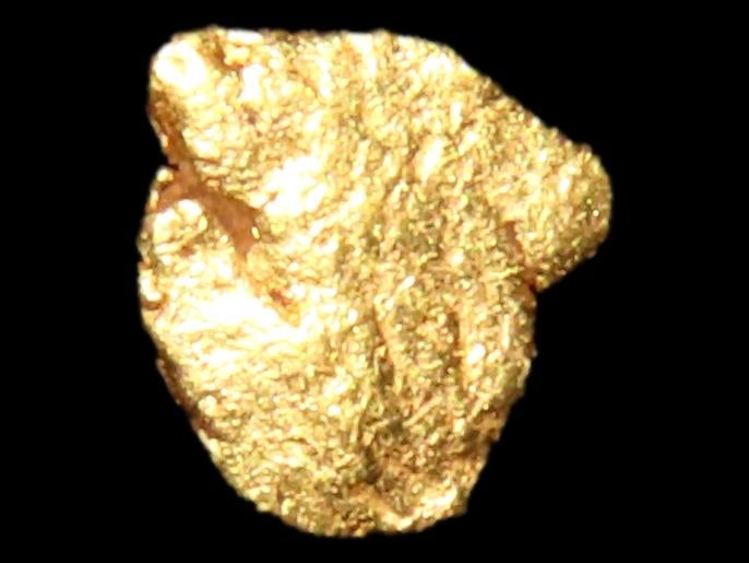NATURAL GOLD NUGGET FROM ALASKA, .24 GRAMS, PURE ALASKAN SOLID GOLD, GOLD RUSH (1 of 3)