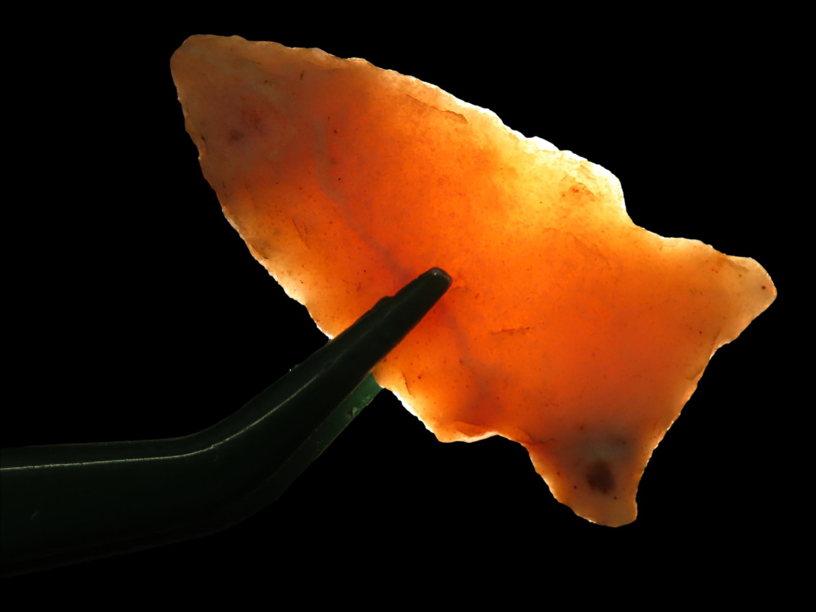 1 5/8" Woodland Point, Found in Davis Co. Iowa Along the Fox River (1 of 5)