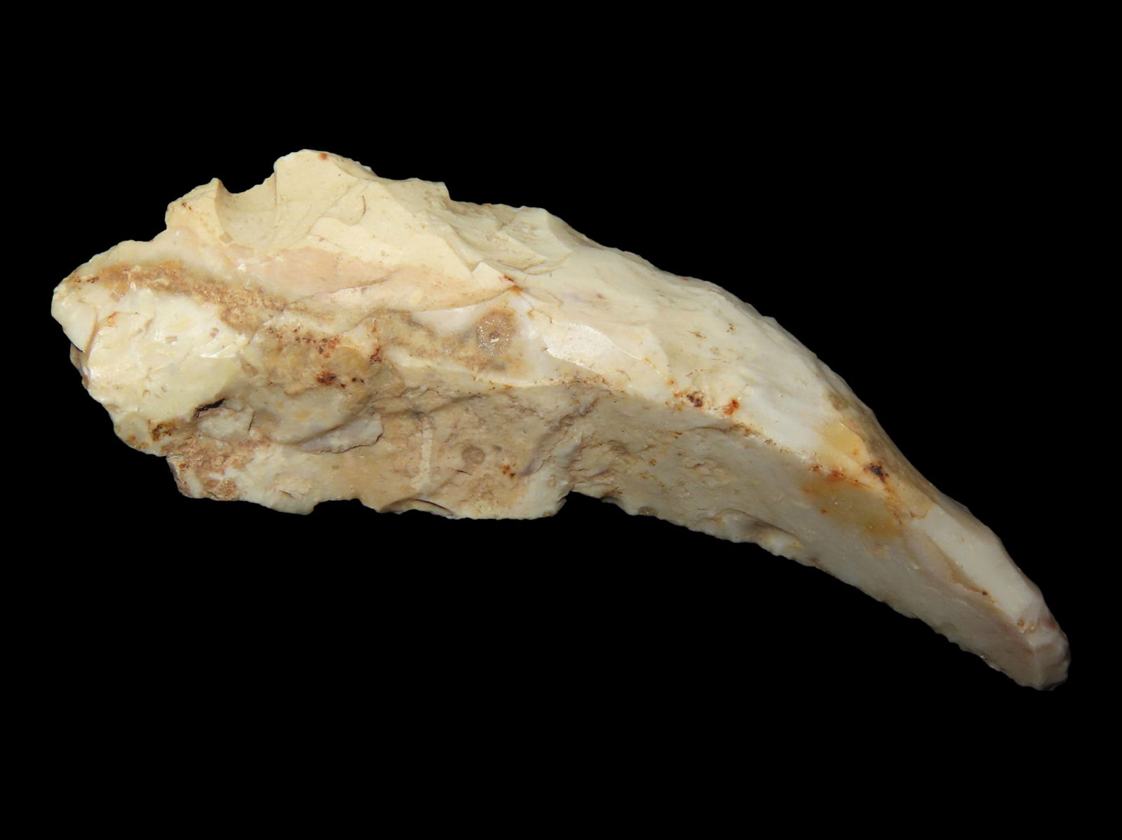 3 1/4" Crecent Knife, Found in Adams Co. Illinois: 3 1/4" Crescent Knife, Found in Adams Co. Illinois, Auctioning as Authentic & Unaltered Condition: AUCTIONING AS AUTHENTIC/UN-ALTERED