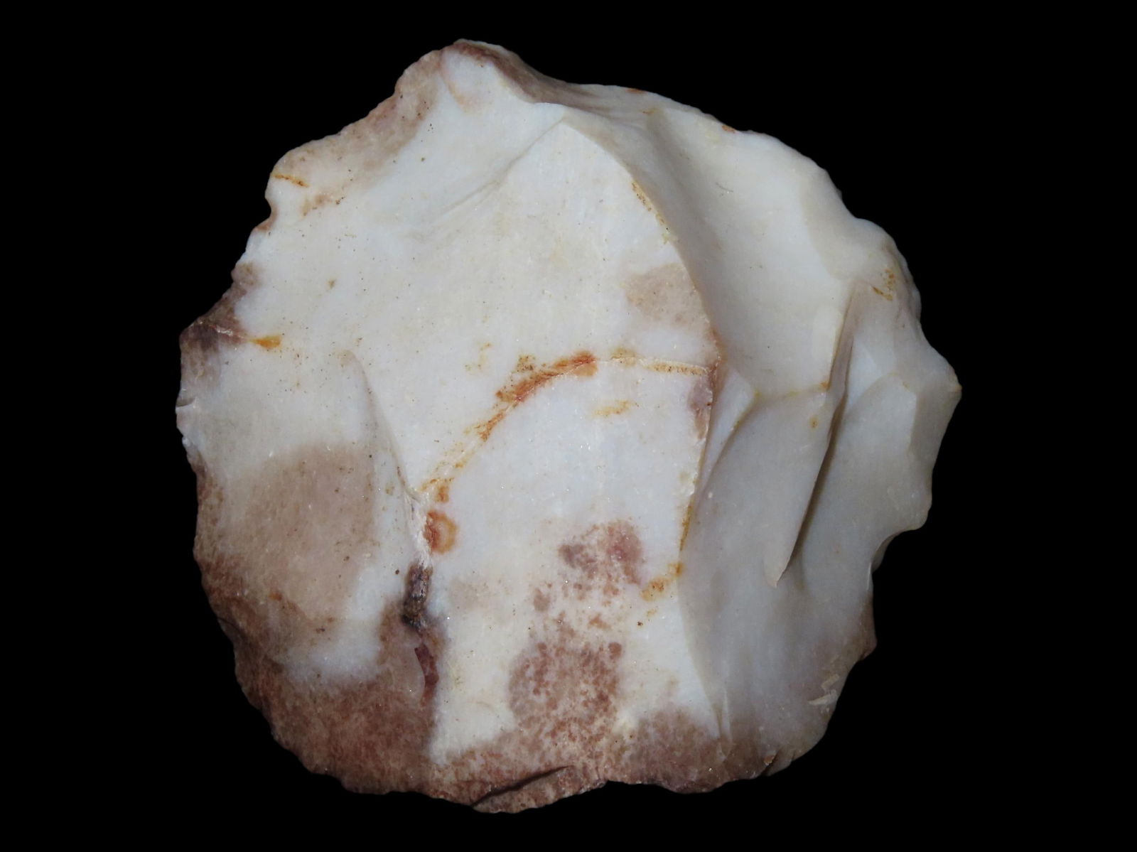 2 1/2" White Kaolin Chert Cache Blade, Jackson Co. Illinois (1 of 4)