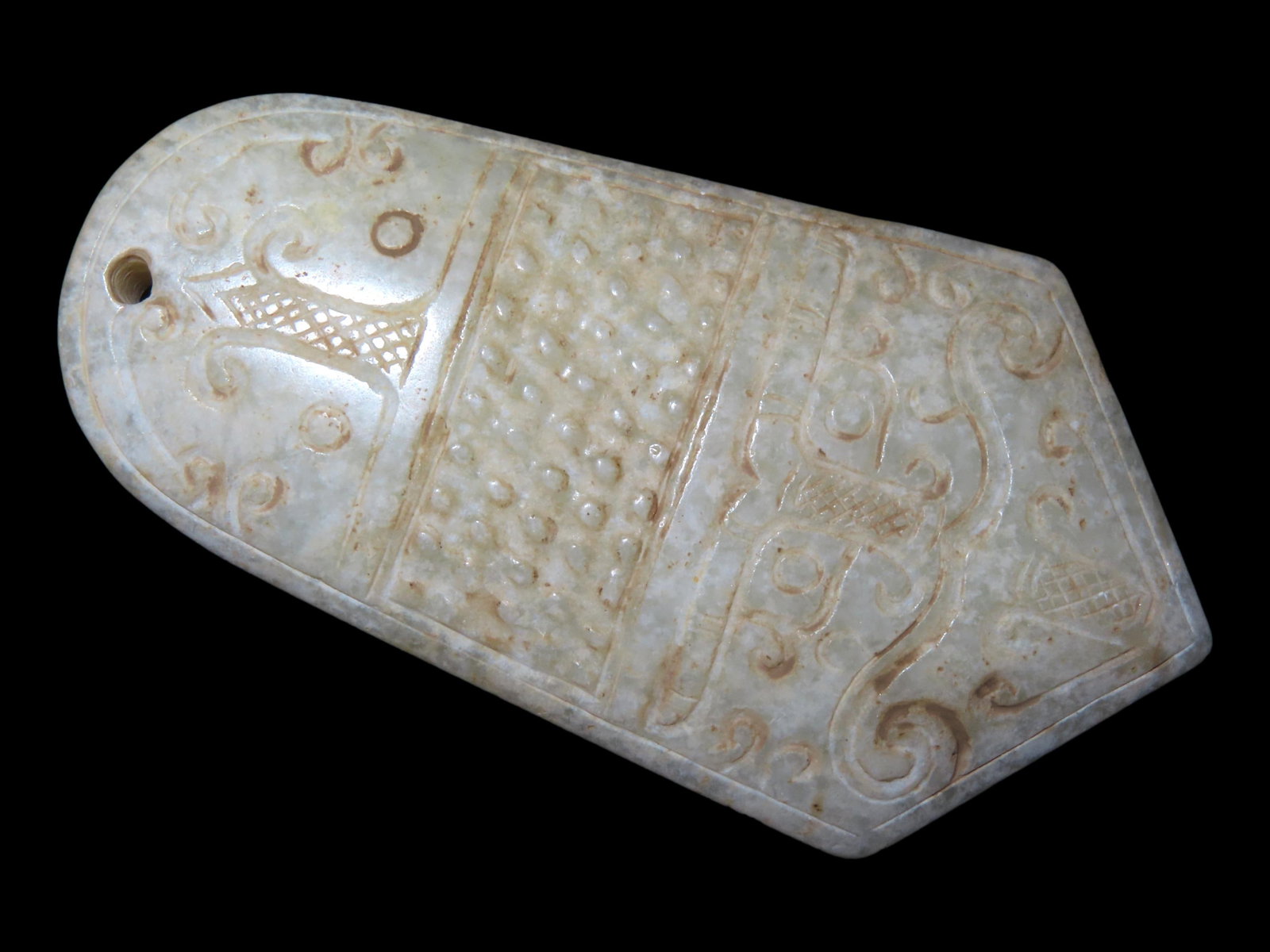 3 3/8" Chinese Pendant (1 of 4)