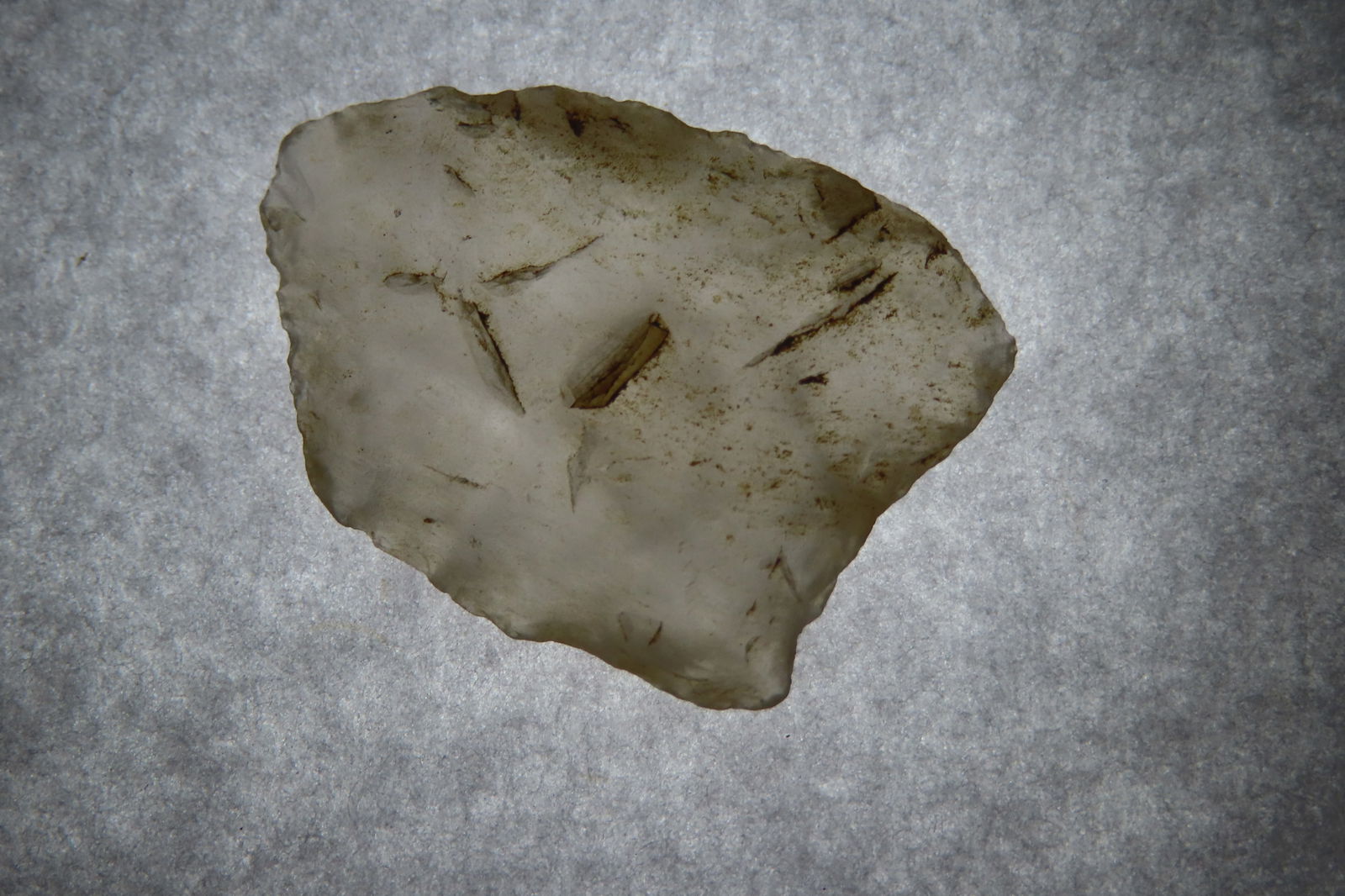1 1/16" Midland made of clear agate, found in Cheyenne Co., Colorado (1 of 6)