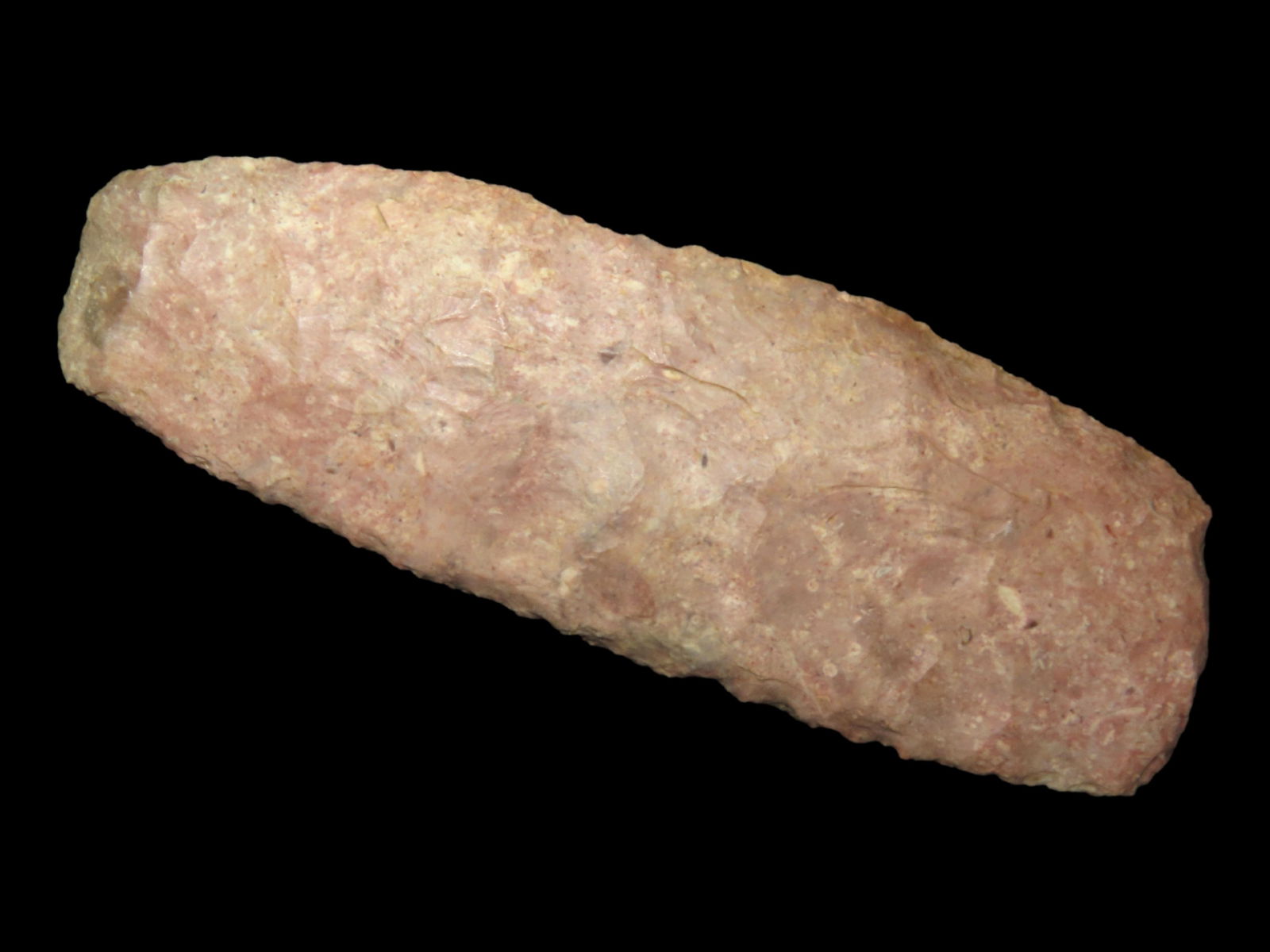 4 1/2" Paleo Square Knife, Motley/Keele COA, Found in Milan Missouri, Ex Steve McCabe Collection (1 of 7)