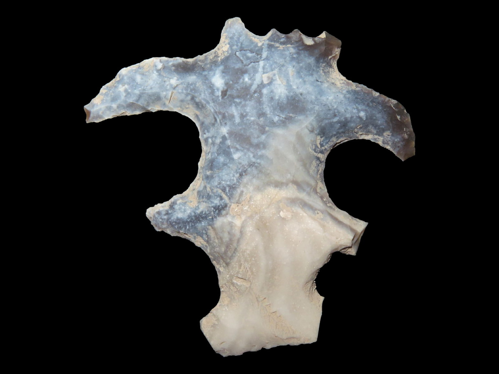 2" Pre Columbian Flint Eccentric found in Guatemala (1 of 7)