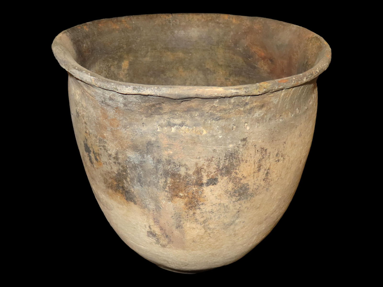 7 1/2" T Texas Pottery Vessel Restored (1 of 5)