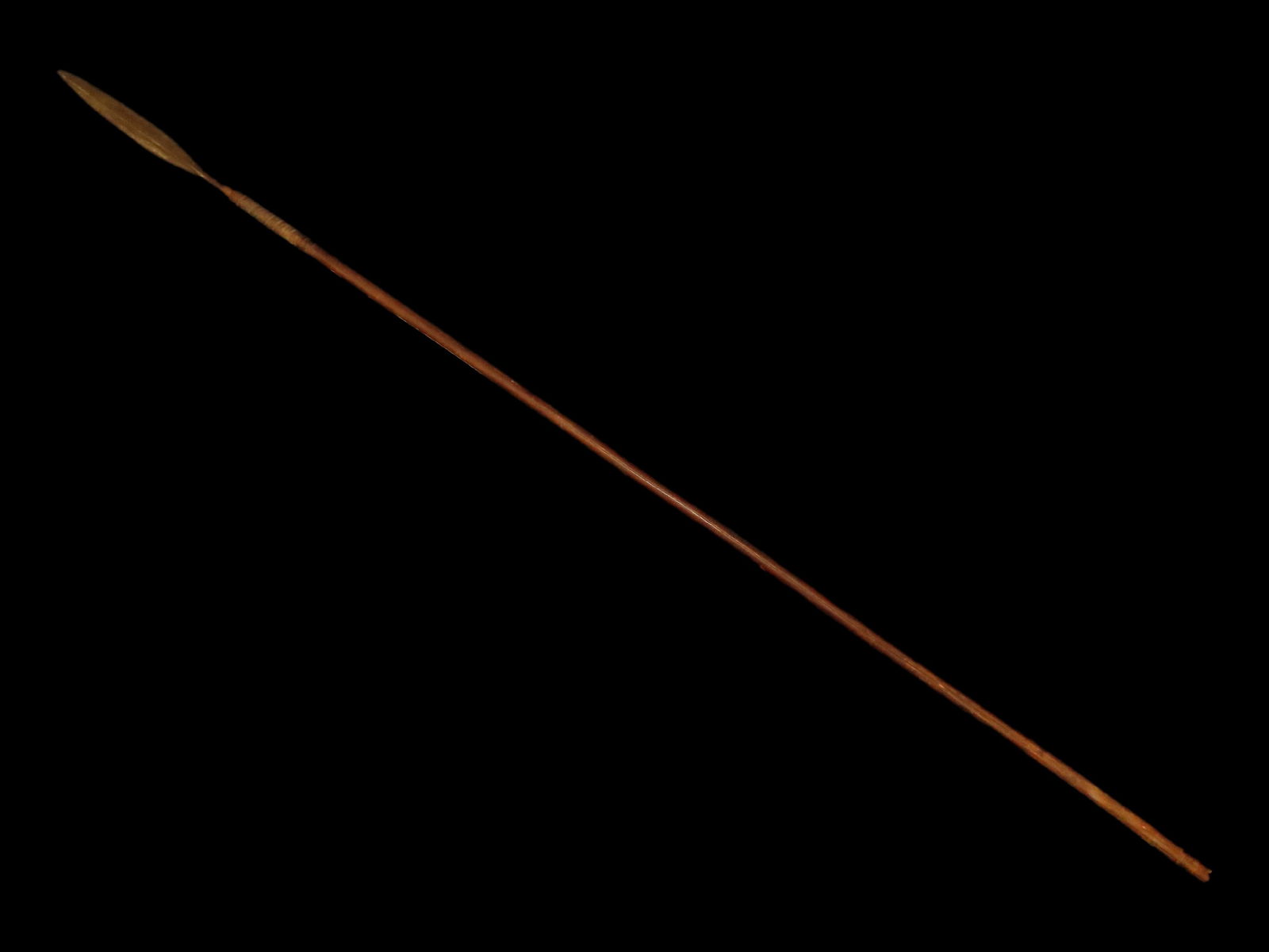 30 1/2" African Arrow with Metal Spear Tip (1 of 6)