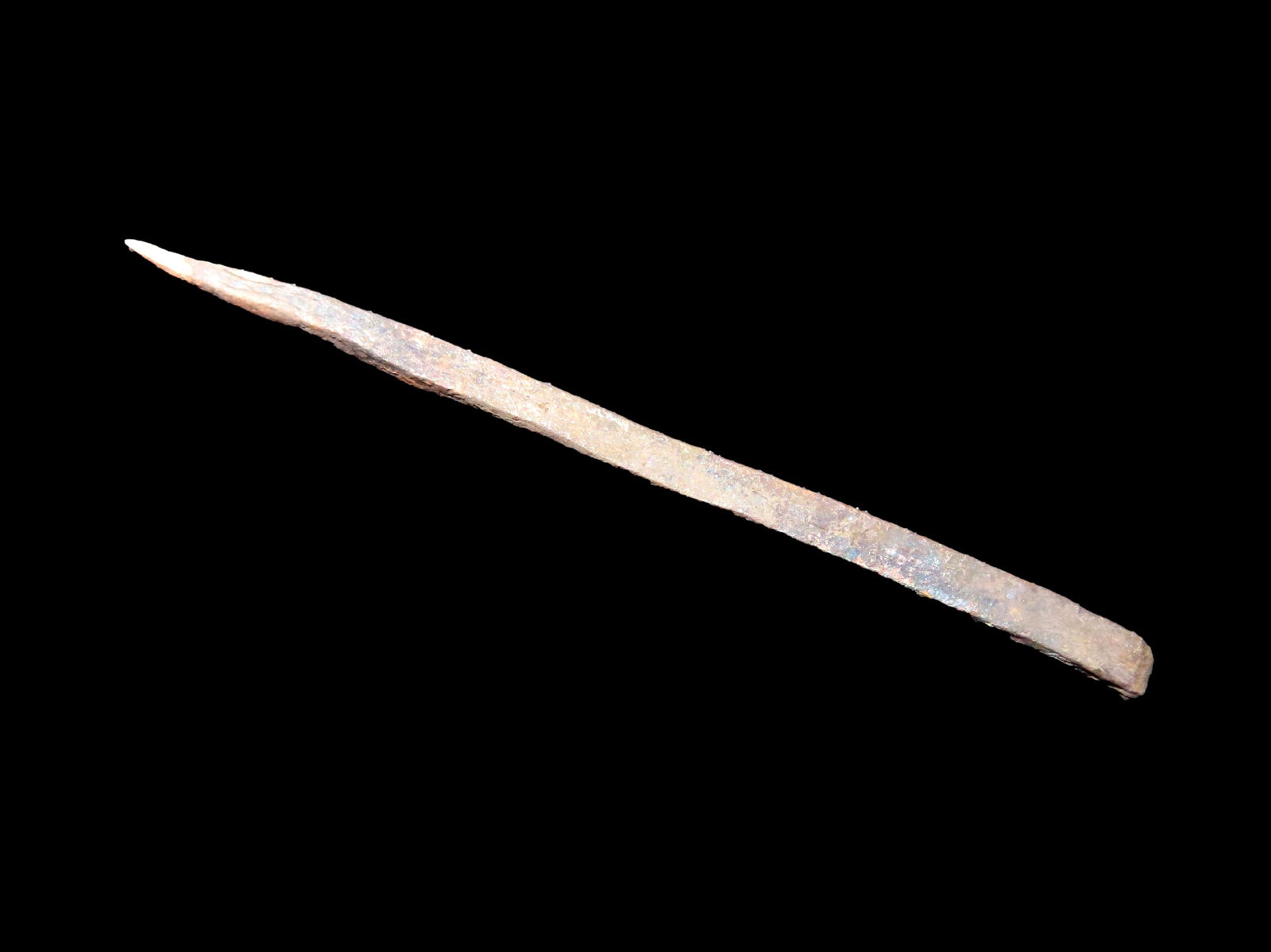 2 1/2" Copper Awl Found Meno Co. Michigan (1 of 5)