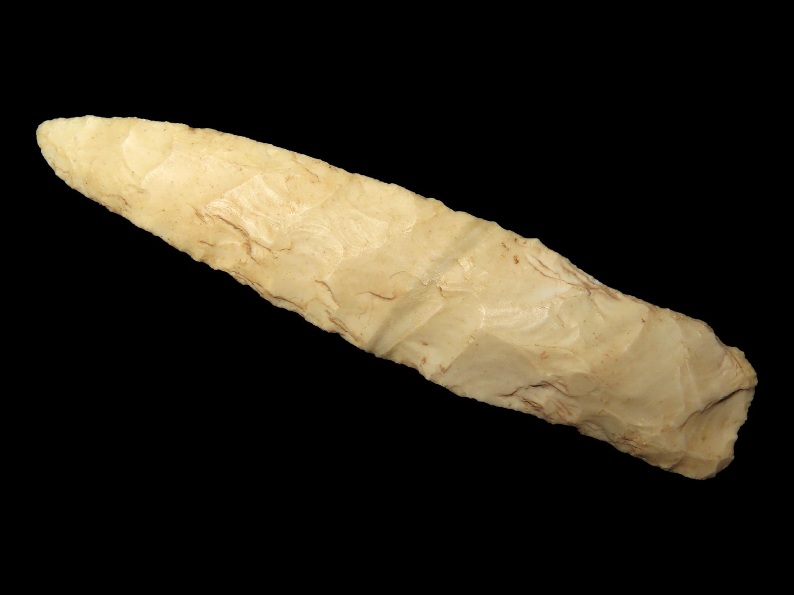 3 3/4" Early Paleo Stemmed Lanceolate, Central Ohio (1 of 7)