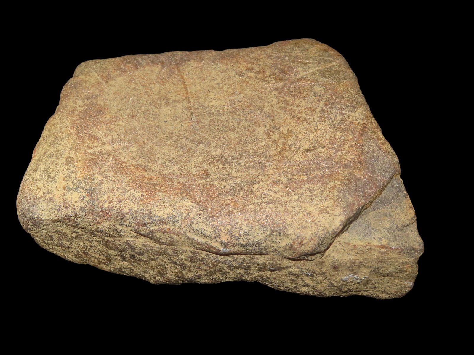 7 1/2" Rare Iron Stone/Hematite Double-Dished Matte, Found in Sullivan Co. Missouri, Ex Steve McCabe (1 of 6)