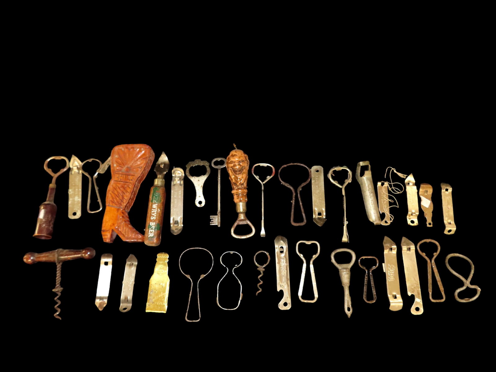Large Collection of Vintage Bottle Openers: Large Collection of Vintage Bottle Openers