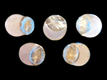 Lot of 5 Coins, USA 1 cent, Lincoln Memorial Penny 1959-2008, USA 1 cent, Lincoln Memorial Penny