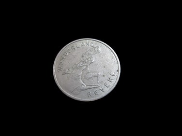 Lot of 1 Coin, Wonderland Dog Track Token