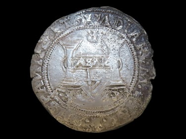 Lot of 1 Coin, Mexico Carlos Johanna 4 Reales early series Padre Island