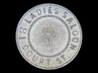 Lot of 1 Coin, B.S. Wright Ladies Saloon Boston Mass