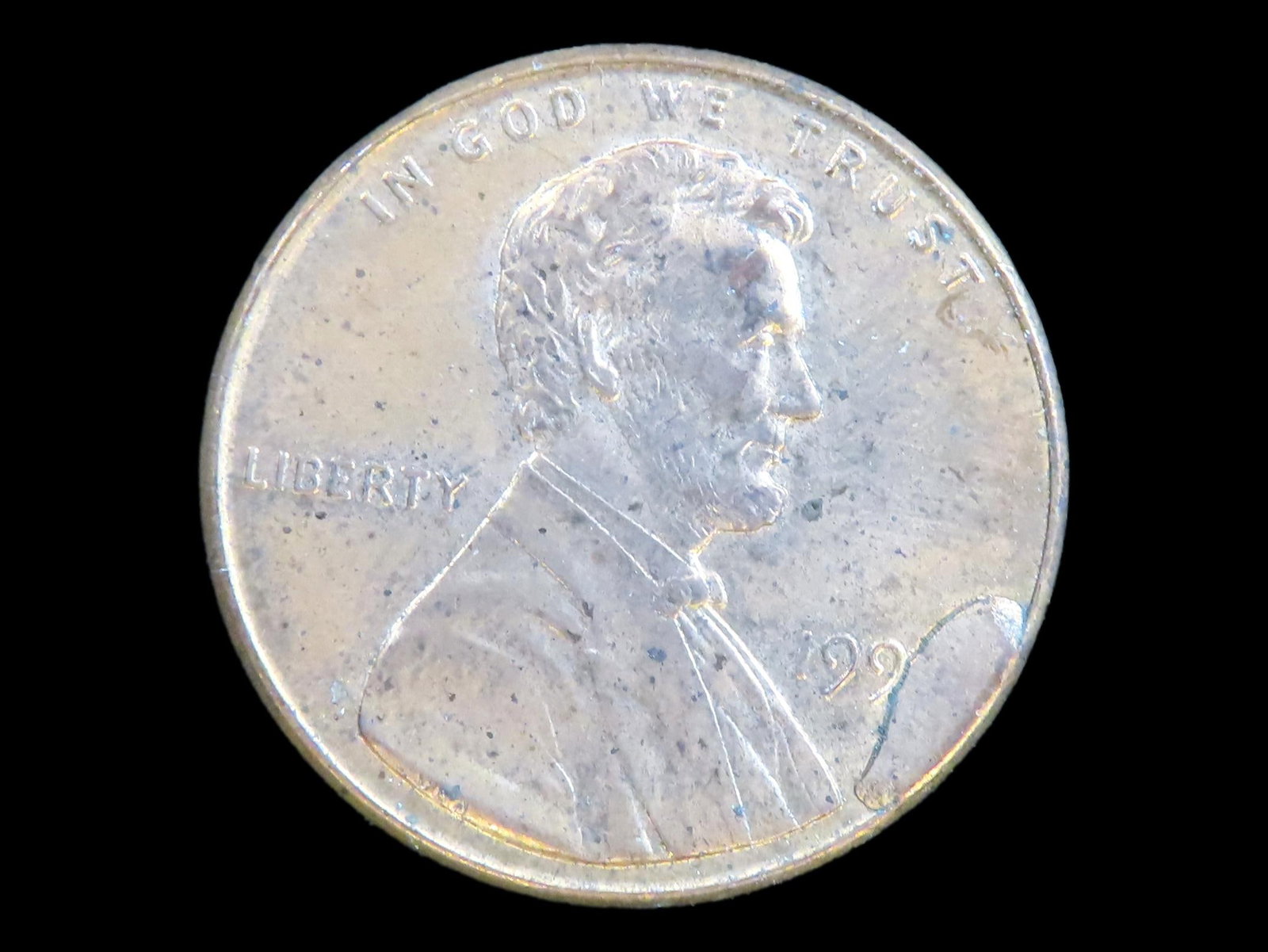 Lot of 1 Coin, USA 1 cent, Lincoln Memorial Penny 1959-2008.: Lot of 1 Coin, USA 1 cent, Lincoln Memorial Penny 1959-2008.