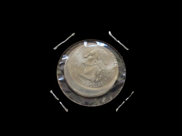 Lot of 1 Coin, USA 1/4 dollar, New Hampshire State Quarter 2000.