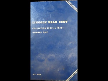 Lot of 26 Coins, Lincoln Head Cent collection 1909-1940 Number One.