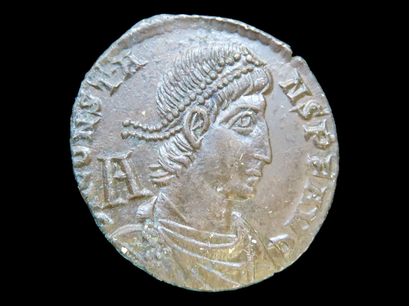 Lot of 1 Coin, Ancient Rome Emperor-Constans 337-350AD Aquileia Mint (1 of 4)