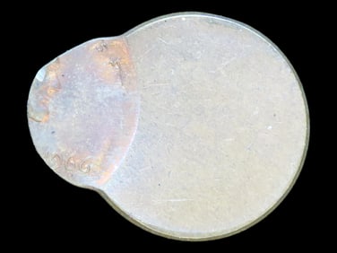 Lot of 1 Coin, 1 cent 1966 Off Center