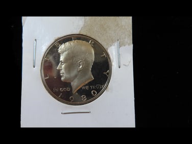 Lot of 1 Coin, USA 1/2 dollar, Kennedy Half Dollar 1964-2024.