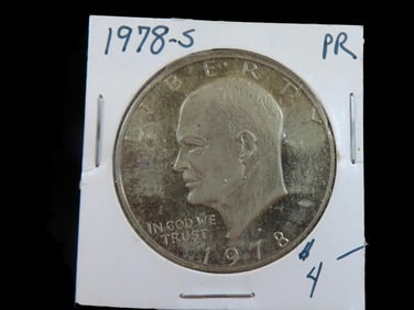 Lot of 1 Coin, USA 1 dollar, Eisenhower Dollar 1971-1978.