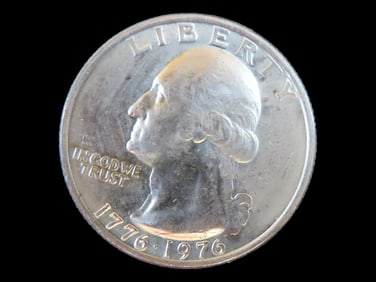 Lot of 1 coin,USA 1/4 dollar,200th Anniversary-Independence of USA 1976.