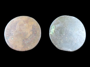 Lot of 2 coins,USA 5 cents,Classic Nickel 1938-2003.