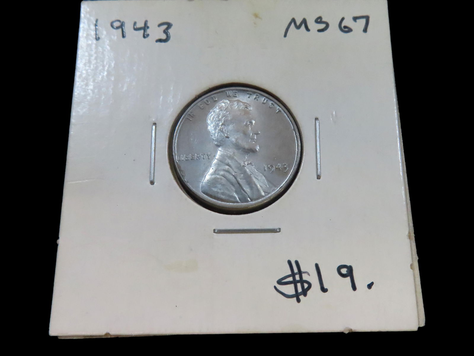 Lot of 1 Coin, USA 1 cent, Lincoln Wheat Penny 1909-1958. (1 of 3)