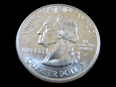 Lot of 1 Coin, USA 1/4 dollar, West Virginia State Quarter 2005.