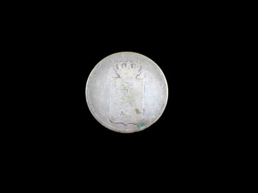 Lot of 1 Coin, Danish West Indies 20 skilling 1840-1847.