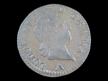 Lot of 1 Coin, France 1 sol 1766-1774.